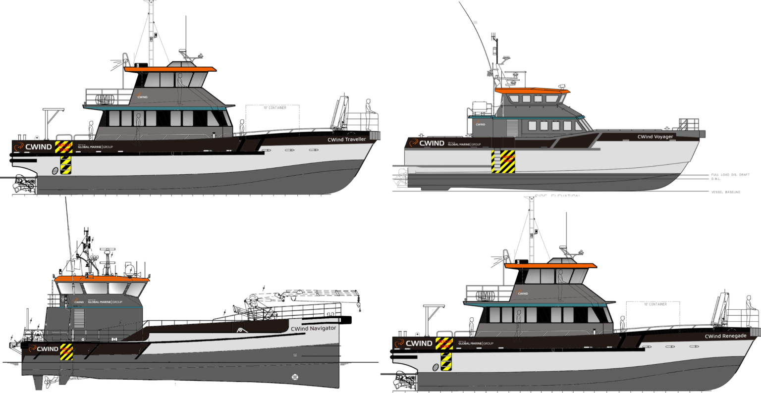 Crew Transfer Vessel Charter & Wind Farm Boat Hire | Services | CWind